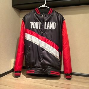 NBA Bomber Jacket- Portland Trail Blazers